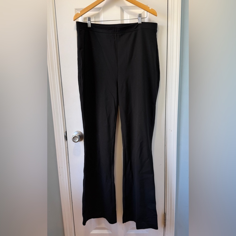 Kobi Halperin Women's Pull-On‎ Black Bootcut Pants Size XL/16